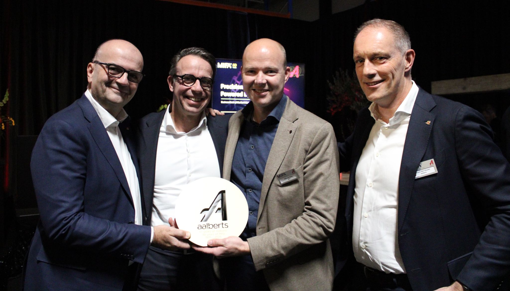 fltr: Stéphane Simonetta, Oliver Jäger, Rob van Oene, Frans den Houter